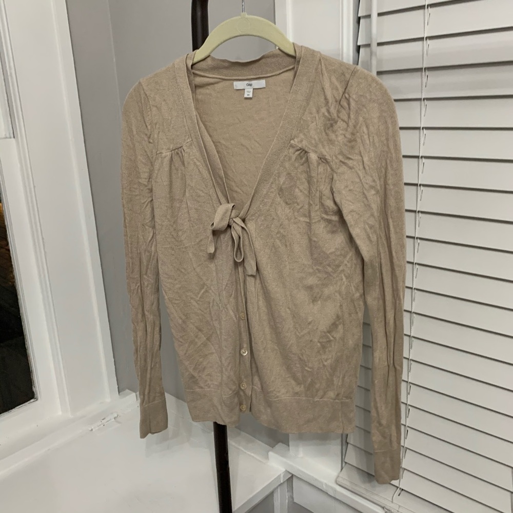 Cardigan with Bow